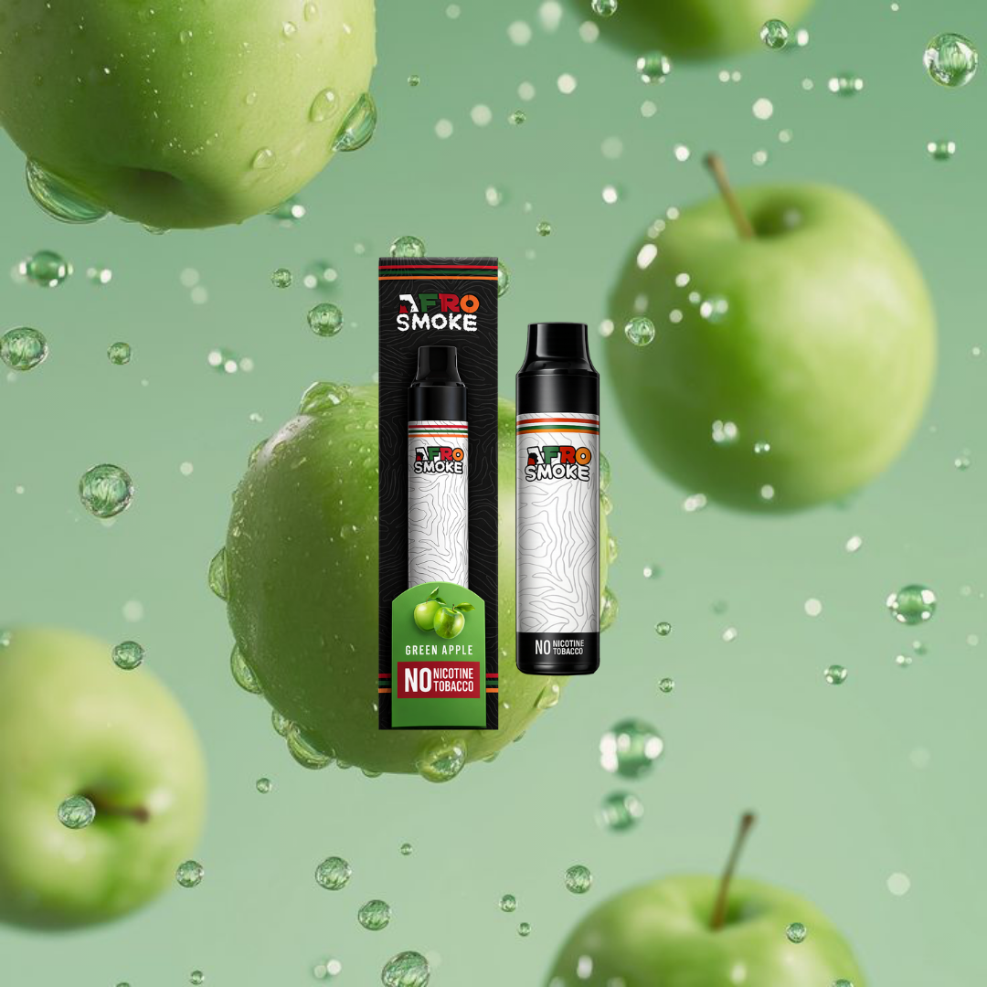 Green Apple Hookah Pen 4000 Puffs | Afro Smokes Green Apple Hookah Pen 4000 Puffs | Afro Smokes