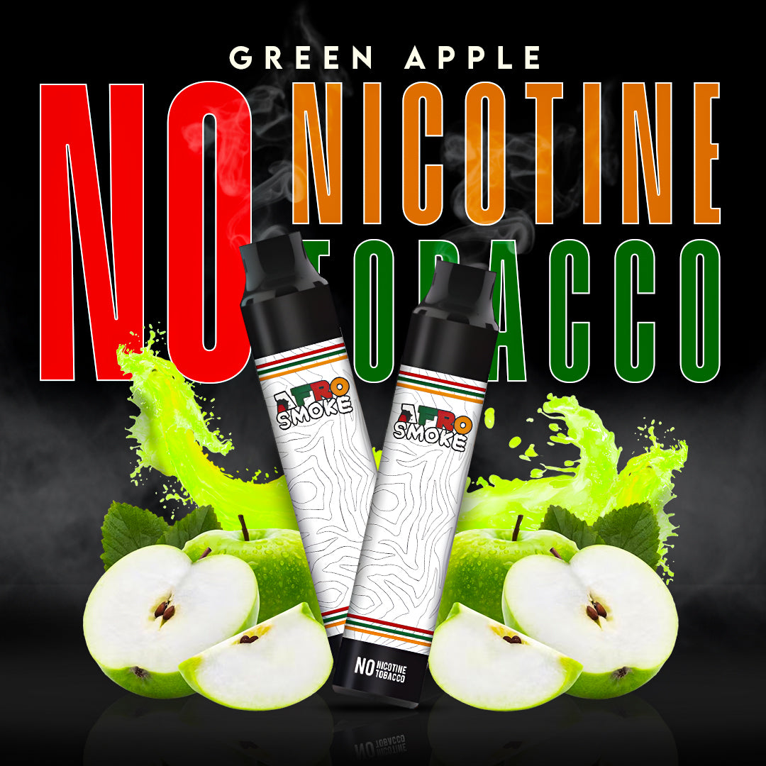 Afro Smoke Green Apple