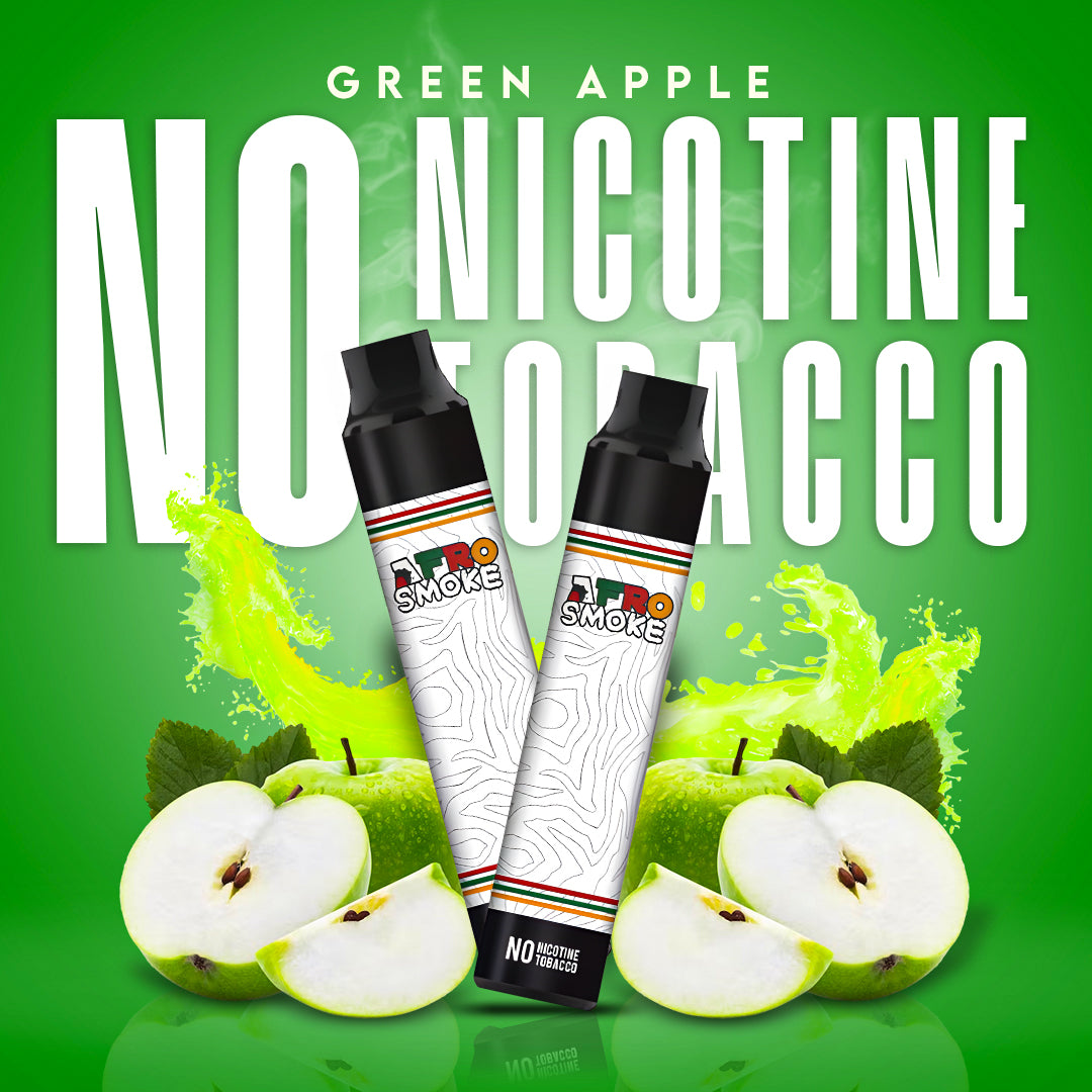 Afro Smoke Green Apple